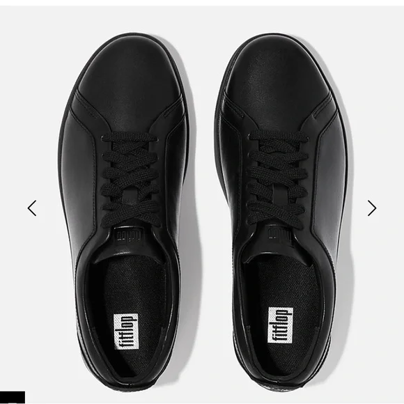 Fitflop Black Flats Minimalist Comfort rally sneaker - Picture 1 of 16